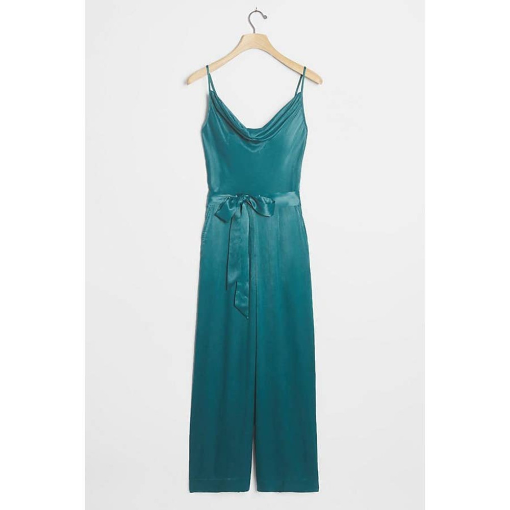 New Anthro Alizia Cowl Neck Jumpsuit by BL-NK